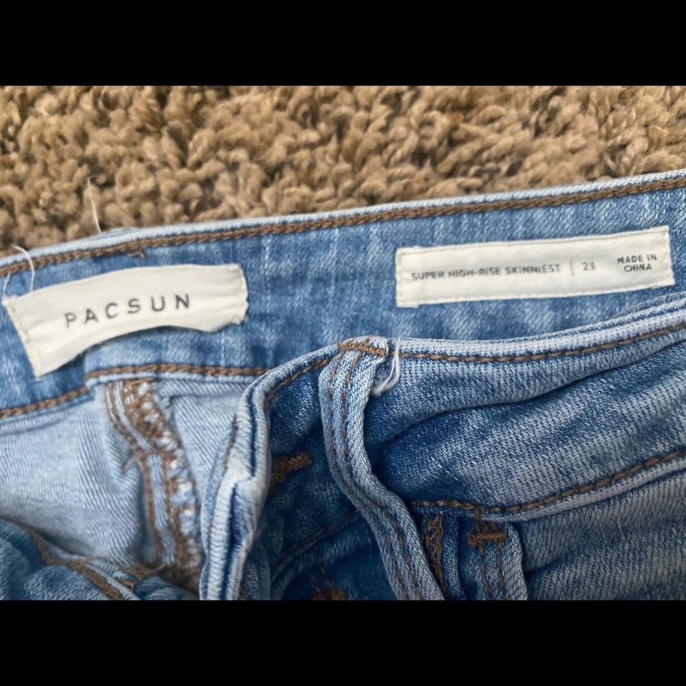 Women’s PacSun Super High Rise Skinniest Jeans - Picture 2 of 6